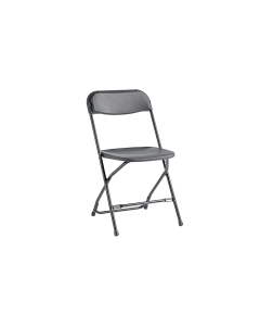 Plastic Folding Chair-silver
