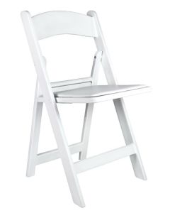 Resin Folding Chairs-white