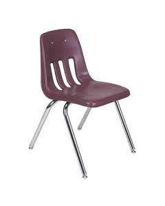 School Chairs-burgundy