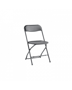 Plastic Folding Chair-silver