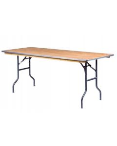 Plywood Rectangular Banquet Tables